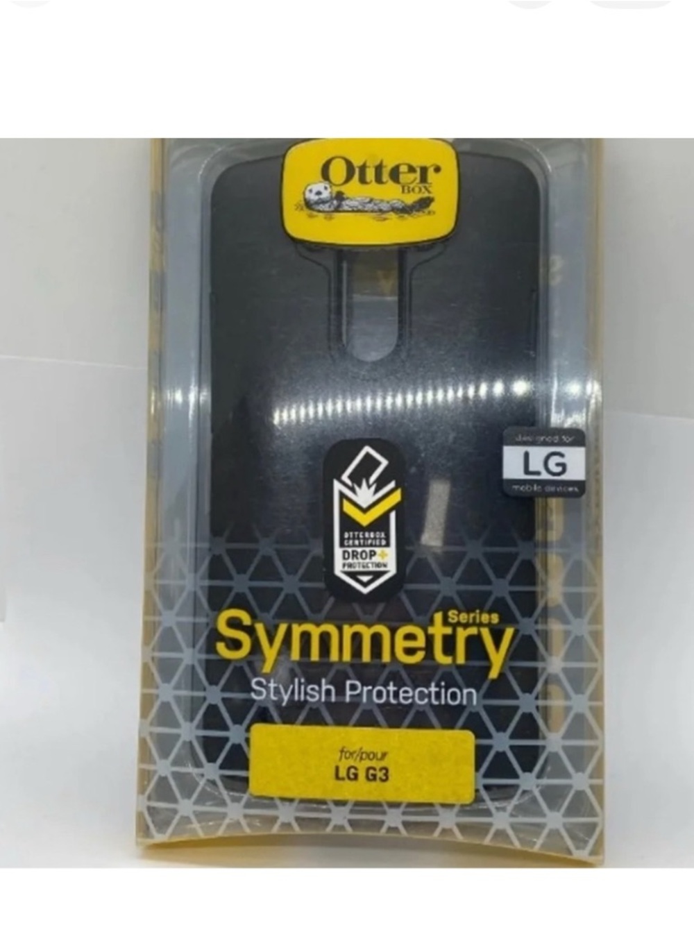 Otterbox Symmetry LG G3 Phone Case - Solid Black, NEW
